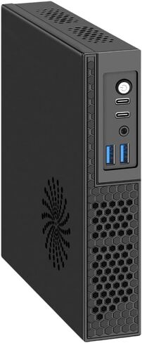 كمبيوتر مكتبي صغير مزود بمعالج Intel Core i5-13400T من الجيل الثالث عشر حتى 4.4 جيجاهرتز، وذاكرة وصول عشوائي DDR4 سعة 32 جيجابايت وذاكرة وصول عشوائي 512 جيجابايت NVME SSD و1 تيرابايت و2.5 بوصة HDD، كمبيوتر صغير صغير الحجم، رباعي 2*HD+DP+VGA 4K، 2X نوع C،  in Kuwait