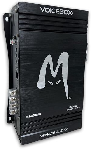Menace Audio® M2-2000FR - مضخم صوت كامل المدى بقوة 2000 وات 2-شانيل in Kuwait