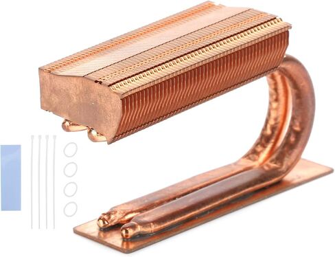 مبدد حرارة M.2 SSD، مبرد محرك الحالة الصلبة M.2 2280، مشتت حراري SSD نحاسي مع فيلم تبديد الحرارة لـ M.2 2280 SSD، ملحقات الكمبيوتر in Kuwait