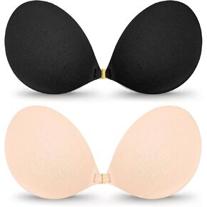 Boobas Sticky Bra Adhesive Strapless Backless Invisible Bra Reusable Push Up for Women Party in Saudi Arabia