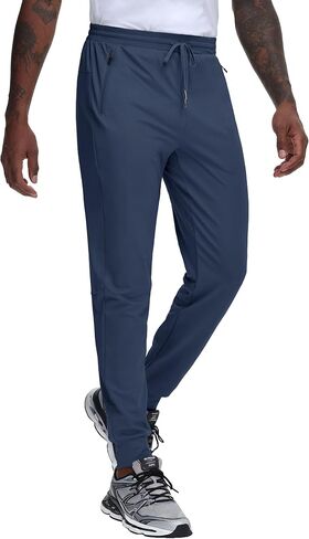 JWM Men's Athletic Joggers Pants - Stretch Lightweight Workout Running Gym Training Sweatpants for Men Regular/Tall in Saudi Arabia
