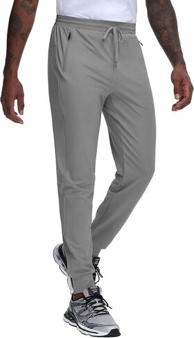 JWM Men's Athletic Joggers Pants - Stretch Lightweight Workout Running Gym Training Sweatpants for Men Regular/Tall in Saudi Arabia