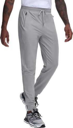 JWM Men's Athletic Joggers Pants - Stretch Lightweight Workout Running Gym Training Sweatpants for Men Regular/Tall in Saudi Arabia