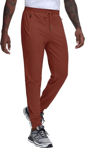 JWM Men's Athletic Joggers Pants - Stretch Lightweight Workout Running Gym Training Sweatpants for Men Regular/Tall in Saudi Arabia