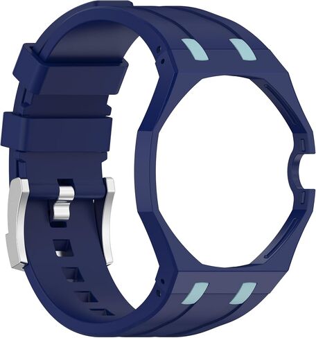 Custom Silicone Watch Band for Swatch AP Royal Pop Pocket Watch, Convertible Wrist Strap for 3'Clock Crown Orientation, Waterproof Replacement Strap in Kuwait