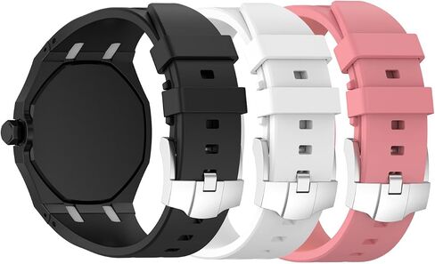 Custom Silicone Watch Band for Swatch AP Royal Pop Pocket Watch, Convertible Wrist Strap for 3'Clock Crown Orientation, Waterproof Replacement Strap in Kuwait