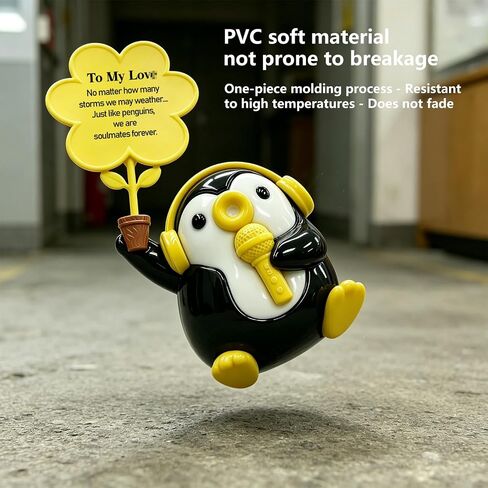 Nvhai Gifts for Boyfriend Girlfriend Him Her Women Men, I Love You Penguin Anniversary Valentines Birthday for Wife Husband Couples, Romantic Flower Emotional Animals Penguin in Saudi Arabia