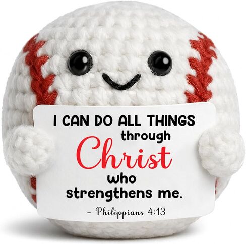 2026 Graduation Gifts for Students Him Her Masters Positive Crochet Baseball with Card Graduate Gift for College High Middle School Encouragement Inspirational for Daughter Son Farewell in Saudi Arabia