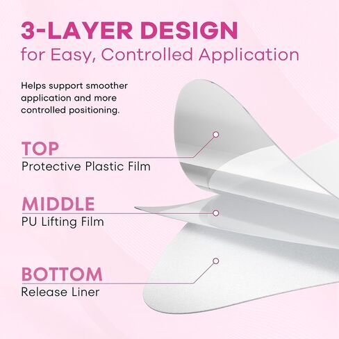 Thigh Lift Tape Transparent Waterproof: Invisible Body Lifting Patches for Women Jeans Skirt Dress Shorts Swimwear Party Travel Photoshoot Daily Wear Confidence Boost (20 PCS) in Saudi Arabia