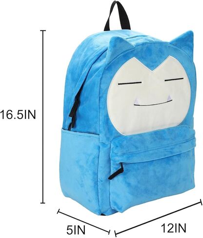 Bioworld Pokemon Snorlax 17" Adult Blue Backpack in Kuwait