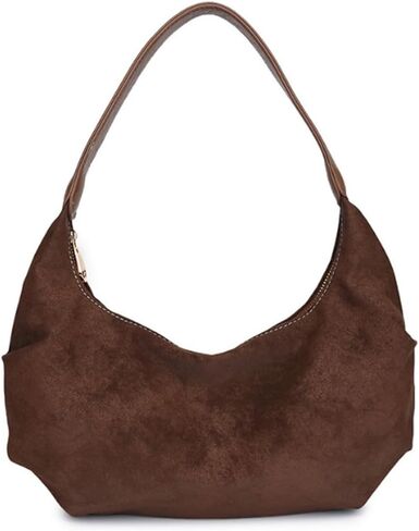 Hobo Shoulder Bag, Suede Classic Crescent Design in Saudi Arabia