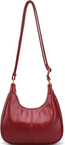 GEMIU Small Crossbody Purses for Women Leather Crescent Shoulder Hobo Bag with Adjustable Long Strap in Saudi Arabia