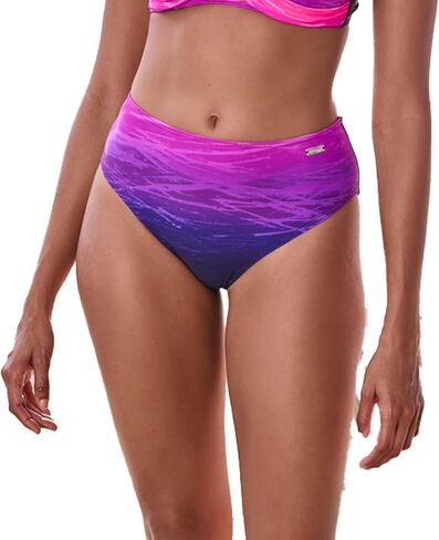LASCANA Women's Printed Mid Rise Bikini Swim Bottom in Kuwait