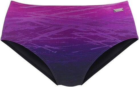 LASCANA Women's Printed Mid Rise Bikini Swim Bottom in Kuwait