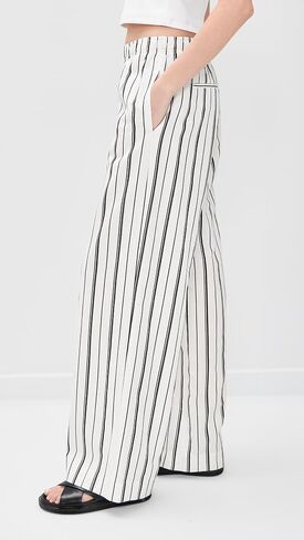 Vince Women's Resort Stripe Drawstring Pull On Pants in Kuwait