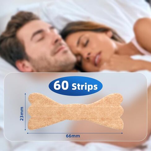 MQUPIN Nasal Strips for Small Noses (Women & Men), Slim Fit Curved for Female Nose Contour, Extra Strength Strong Adhesion Nose Strips,Drug-Free Breathing for Sleeping (60 Count) in Kuwait