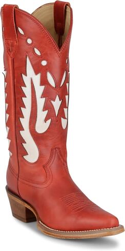 Justin Faye 13" Western Boots for Women - Vintage Collection - Classic Embroidery, Durable Sole, and Comfortable Fit for All-Day Wear in Saudi Arabia