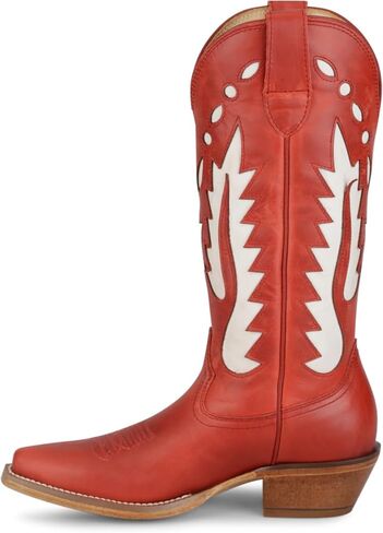 Justin Faye 13" Western Boots for Women - Vintage Collection - Classic Embroidery, Durable Sole, and Comfortable Fit for All-Day Wear in Saudi Arabia