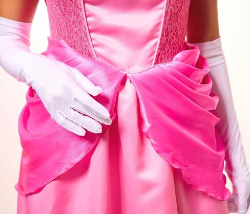 Funna Princess Costume Adult Women Dresses Halloween Dress up Cosplay with Crown Gloves in Saudi Arabia