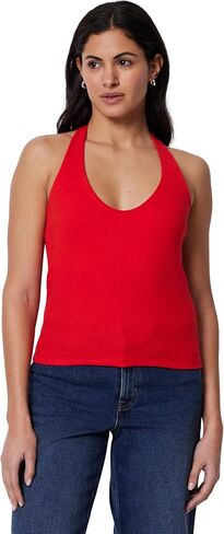 Amazon Essentials Women's Slim-Fit Ribbed Halter Top in Kuwait