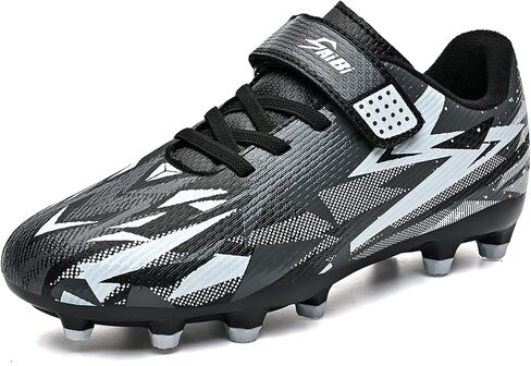 Boys Girls Soccer Cleats Kids Soccer Shoes for Little/Big Kid Outdoor Indoor Firm Ground Athletic Turf Trainning Football Shoes in Saudi Arabia