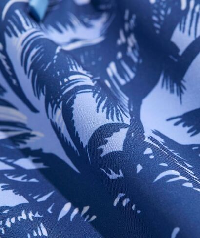 vineyard vines Boys' Printed Chappy Swim Trunks, Sportfish Palm-Serenity Blue, XL in Kuwait