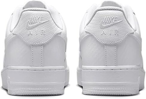 حذاء Nike Air Force 1 '07 للرجال (HF2886-100، أبيض/أبيض) مقاس 13 in Kuwait