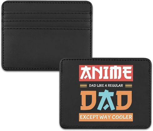 TSOTMO Anime Dad Gift Japanese Anime Lovers Card Holder for Father's Day Hero Dad Present Manga Daddy Gift (AnimeDad Wallet) in Kuwait