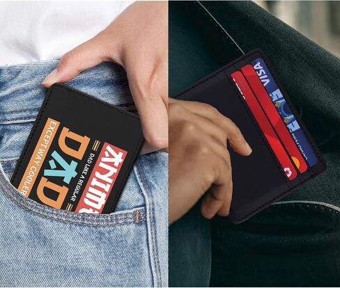 TSOTMO Anime Dad Gift Japanese Anime Lovers Card Holder for Father's Day Hero Dad Present Manga Daddy Gift (AnimeDad Wallet) in Kuwait