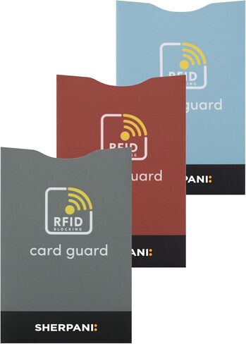 Sherpani RFID Blocking Credit Card Sleeve Set, Credit Card Holder, Anti-theft Credit Card Protector (Multi Colors) in Kuwait