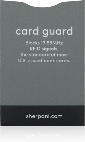 Sherpani RFID Blocking Credit Card Sleeve Set, Credit Card Holder, Anti-theft Credit Card Protector (Multi Colors) in Kuwait