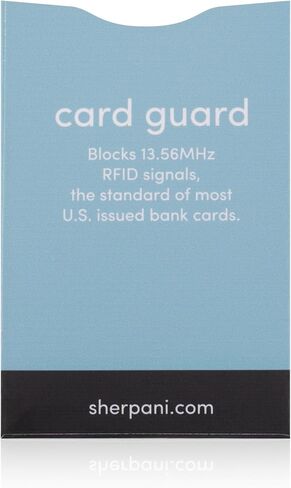 Sherpani RFID Blocking Credit Card Sleeve Set, Credit Card Holder, Anti-theft Credit Card Protector (Multi Colors) in Kuwait