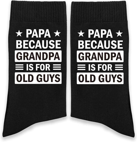Funny Dad Socks, The Father Sign Crew Socks for Men, Fathers Days Gifts Birthday Gifts for Men. in Saudi Arabia