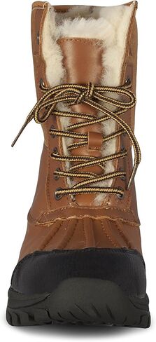 Cloud Nine Sheepskin Ladies Tundra Boot Water-resistant Leather, Double-Faced Sheepskin Shaft, Winter Comfort in Kuwait
