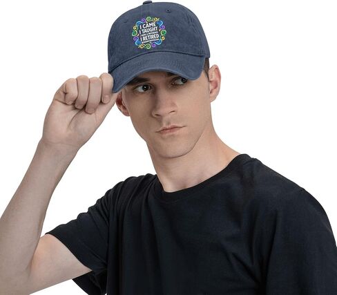 i Came i Taught i Made a Differences Hats for Men Aesthetic Washed Distressed in Kuwait