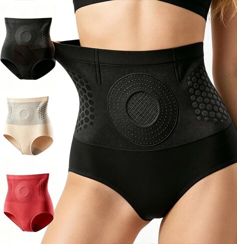 4-in-1 Fat Burning Shorts Women's High Waisted Butt Lifting Tummy Control Shapewear Underwear Slimming Panties in Saudi Arabia