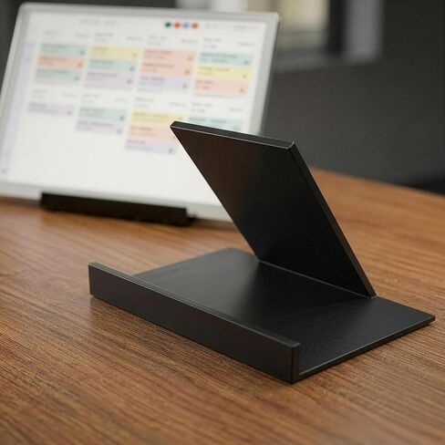 Stand for Skylight Calendar Max 27 Inch,Desktop Display Holder for Skylight Calendar 2 and 15 Inch,No Drill & Tool-Free Mounting Base,Digital Calendar Display Holder with Portrait & Landscape,Perfect Alternative to Wall Mount in Saudi Arabia