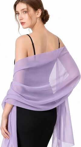 Shawls Wraps For Women, Sheer Chiffon Shawl for Evening Gowns, Stylish Wedding Cover Up Summer Sun Protection in Saudi Arabia