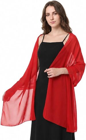Shawls Wraps For Women,Evening Dress Chiffon Cape Scarf For Wedding formal Summer Sun Protection in Saudi Arabia