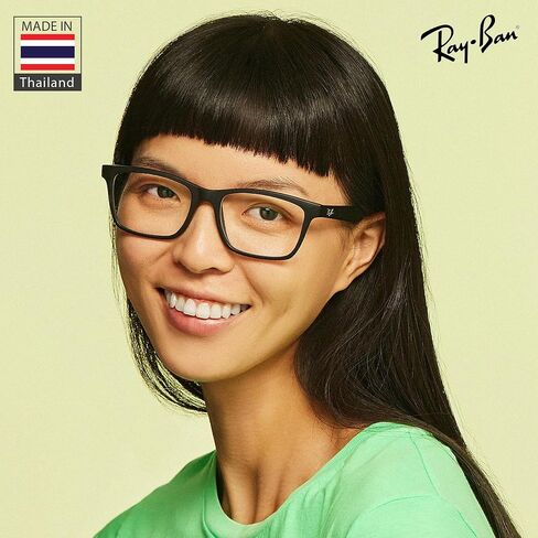 Ray-Ban RB7025 Square Shape Injected Eyeglasses with Official Eyewear Kit in Kuwait