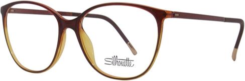 Silhouette SPX-Illusion 1601 9210 Eyeglasses Tobacco Optical Frame 52-15-130 in Saudi Arabia