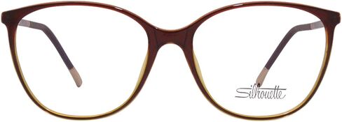 Silhouette SPX-Illusion 1601 9210 Eyeglasses Tobacco Optical Frame 52-15-130 in Saudi Arabia