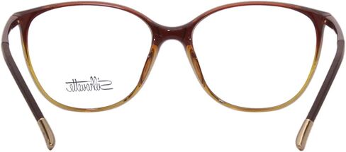 Silhouette SPX-Illusion 1601 9210 Eyeglasses Tobacco Optical Frame 52-15-130 in Saudi Arabia