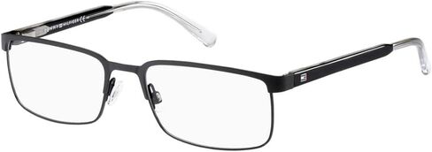 Tommy Hilfiger 1235 Eyeglasses-0FSW Matte Black Crystal -55mm in Kuwait