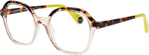 WOOW Eyeglasses PARTY TIME 1 0313 Light Transparent Peach 51mm in Saudi Arabia