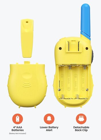 J388C Walkie Talkies for Kids 2 Pack Long Range with Flashlight - Blue in Kuwait
