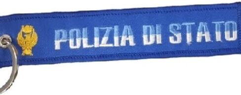 حزمة سلسلة مفاتيح إنفاذ القانون الإيطالية - مجموعة مكونة من 4 قطع: Carabinieri وPolizia di Stato وPolizia Penitenziaria وVigili del Fuoco Insignia - هدية حرفية متميزة in Kuwait