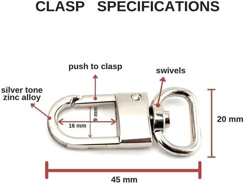 Yoga for Life Meditation Exercise Clay Mini Book Key Chain Ring Bag Purse Backpack Clip Snap Clasp in Saudi Arabia