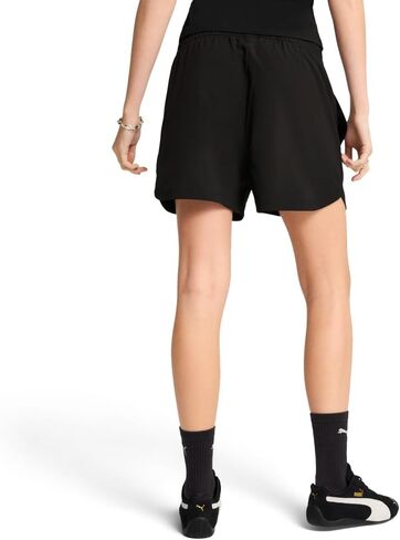 تي شيرت نسائي من PUMA Standard Scuderia Ferrari Formula 1 Babydoll، أسود SS25، X-Large in Kuwait