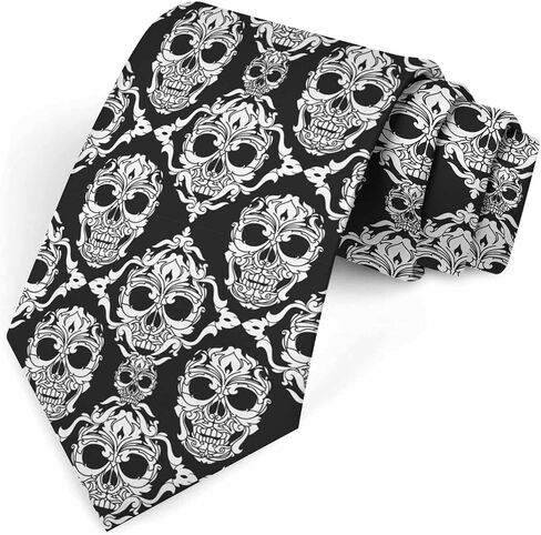 Men's Novelty Tie Black Neckties for Men Business Wedding Formal Fashion Party Accessories Gift for Husband Father in Saudi Arabia